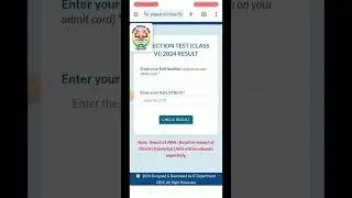 how to check navodaya result 2024 class 6 | jnvst result 2024 