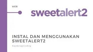 How to use sweetalert | Alert, prompt, confirm JavaScript