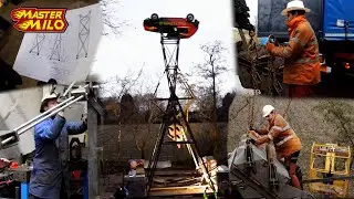 How we built our 12 meter high car swing!