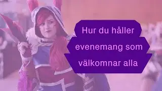 Varför kommer inte folk? Håll evenemang som välkomnar alla