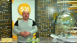 ლოტო 5/35 - ოქროს ბურთი - გათამაშება 1202