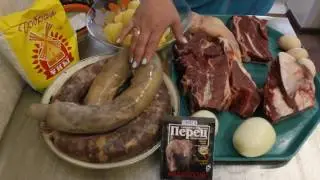 Бешбармак по-казахски.Очень вкусный рецепт. Ет асу.