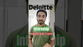 I Tried a Deloitte Internship