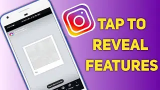 How to Add Tap or Shake to Reveal in Instagram Story | Frames Sticker | Instagram New Feature