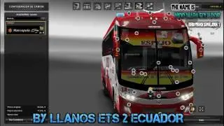 EURO TRUCK SIMULATOR -MOD BUS ECUADOR PACK SKINES ECUATORIANO V1.26