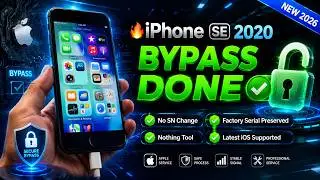 iPhone SE 2020 Bypass DONE ✅ No SN Change | Nothing Tool Method | Latest Update