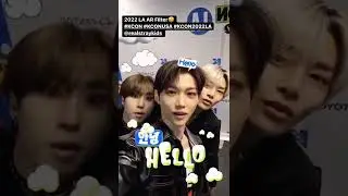 [Stray Kids]Hyunlix Blinked LA AR Filter KCON 2022