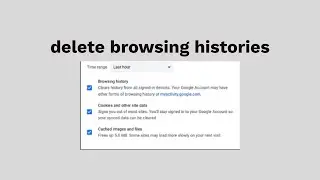 Make your computer run faster | how to delete  browsers history | 