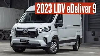 2023 LDV eDeliver 9 | LDV's ALL-NEW Full Size Electric Van!