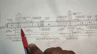 beam drawing at site. practical knowledge
