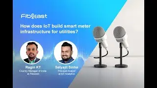How does IoT build smart meter  infrastructure for utilities?