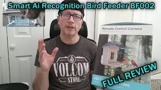 Farmice Smart Ai Recognition Bird Feeder BF002, Unboxing, Installation, Setup, Review