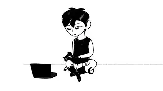 Omori Chilling in White Space