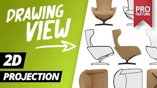 Create 2D DRAWING VIEWS with Dimensioning | pCon.planner PRO Tutorial