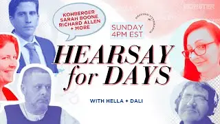 Hearsay for Days LIVE | #RichardAllen ⛓️ | #BryanKohberger 🧑‍🎓 | #SarahBoone 🧳 + more Sun 4pm ET