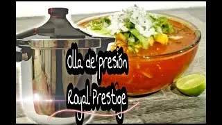 ROYAL PRESTIGE OLLA DE PRESIÓN!!! Cómo hacer Pozole Super Fácil!!!