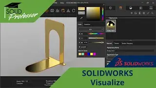 SOLIDWORKS Visualize – Setting Up Appearances