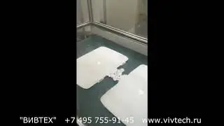 Очистка шнека ТПА и горячеканальной системы пресс формы смесью Ultra Plast HIGH C