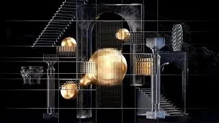 Harmony - C4D animation experiment.