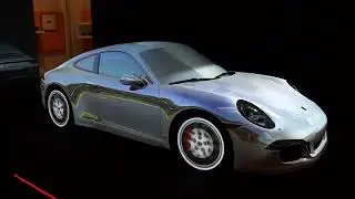Porsche SoundLab - Car Projection Mapping