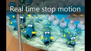 3D Zoetrope: Fish eating Fish