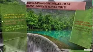 HOW TO ADD A DOMAIN CONTROLLER TO AN EXISTING DOMAIN USING WINDOWS SERVER 2016