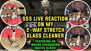 I HIT SS5 ON MY 2-WAY STRETCH GLASS CLEANER WITH AN INSANE CHASEDOWN SNATCH BLOCK! NBA 2K21 PS5