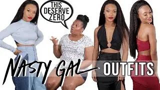 MY JAMAICAN MOM RATES MY NASTY GAL OUTFITS | TRY ON HAUL ♡ 