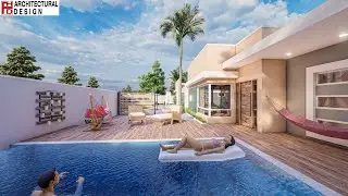 Town houses design Animation