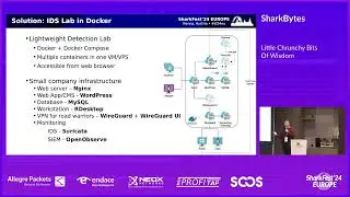 SF24EU - Ladislav Bačo SharkByte: IDS Lab in Docker
