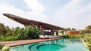 Дом с разделенными зонами, Мексика. House with divided zones, Puerto Escondido, Mexico