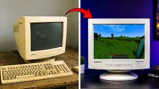 Transforming a 90s CRT Monitor into a Modern Gaming Beast