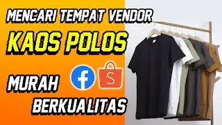 Mencari Tempat Vendor Kaos Polos Murah Berkualitas 👕