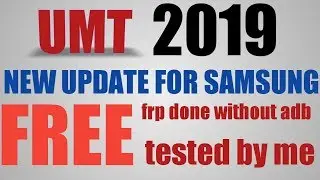 Umt new update  2019 samsung for frp patten unlock without deta loss rooting flashing j200g frp done