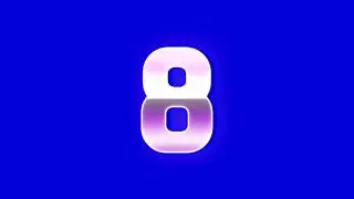 countdown green screen effect, 3D Animation, Ultra High Definition, 4k video