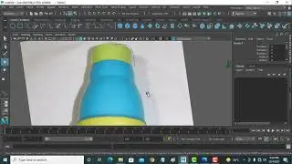 Maya 2020 in English | Modeling Water Bottle