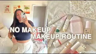no makeup makeup routine || chatting + everyday makeup look