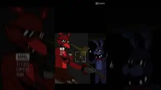 мем фокси играет на трубе и бонни под этот ритом открывает и закрывает дрверь в комнате ахраника🤩🥳
