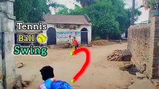 Tennis ball Swing tutorial 🏏🥎.#sports #cricket #tennisballcricket