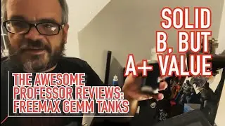 Freemax Gemm Disposable Tank/ Gemm Pod Tank Review! Super Cheap, Super Fun Cloud Chuckers!