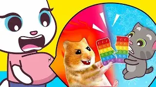 Hamster Trying to Escape from MINECRAFT Prison | Cartoon Hamster by 햄스터 Maze