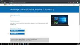 Télécharger un iso de Windows 10 Officiel