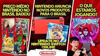 Preço médio Nintendo no Brasil baixou!! | Nintendo anuncia novos produtos para o Brasil | Mythforce