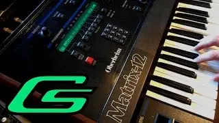 Oberheim Matrix-12 Synthesizer Video Demo #3 - Escape Velocity