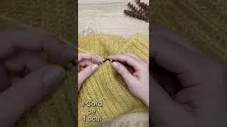 I-Cord tricotat. Pe 1 ochi, pe 2, pe 3, pe cate vrei...