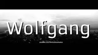 How to pronounce Wolfgang Sacher in German