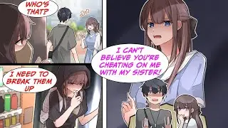 [Manga Dub] My girlfriend's twin sister tries to trick me into breaking up with her sister [RomCom]