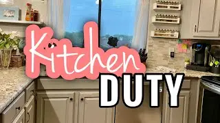 KITCHEN DUTY | 2024 CLEAN WITH ME | NEVER NOT CLEANING