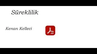 Süreklilik