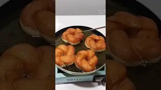 Homemade sugar donut 